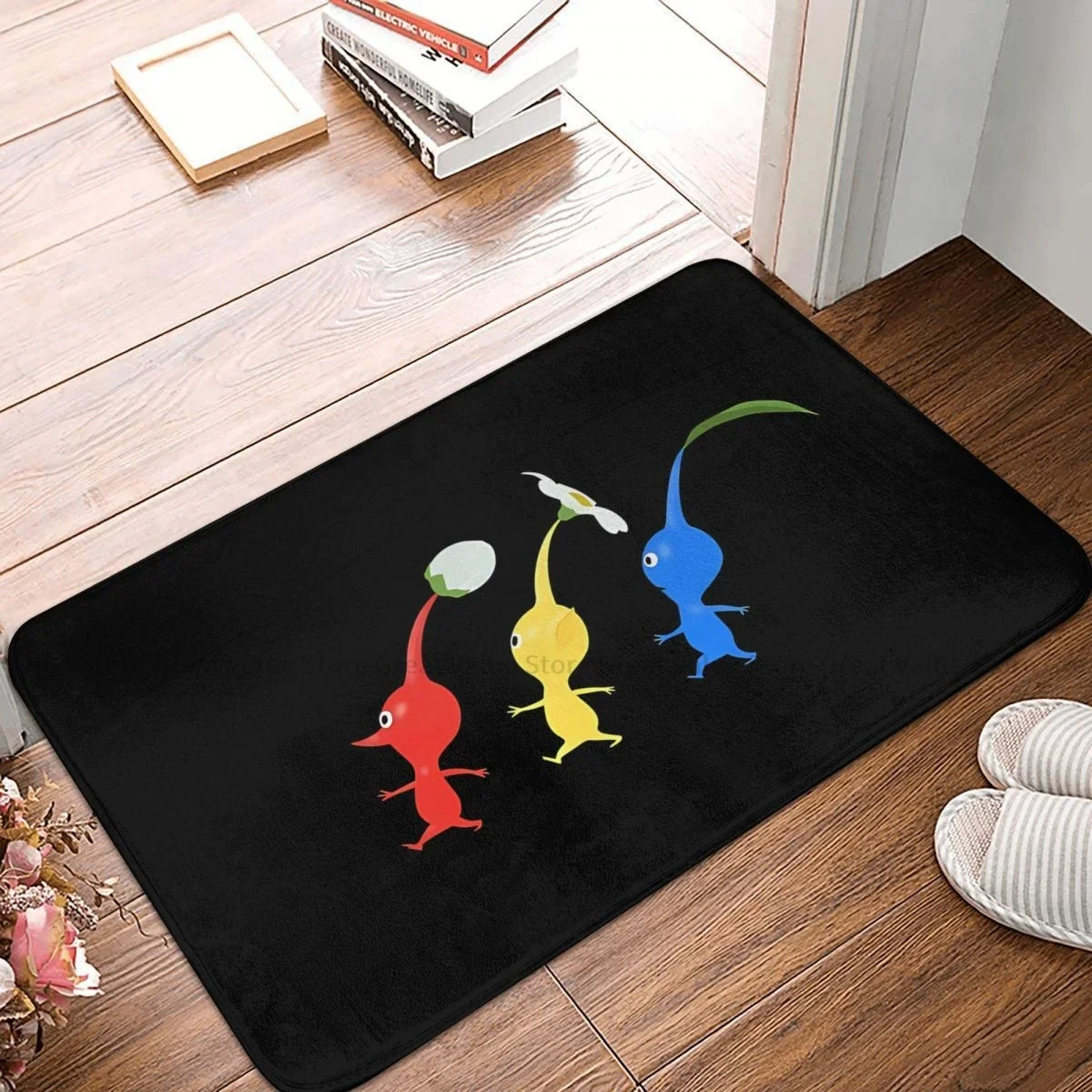 

Pikmin мультяшный игровой коврик для спальни, коврик для бега, ковер для гостиной, ковер для балкона, домашний декор