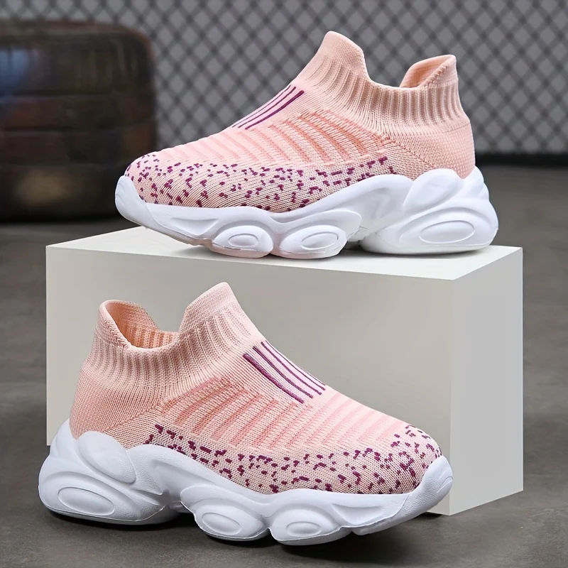 

Kids Teenagers Casual Breathable Woven Sneakers Lightweight Low Top Sneakers Indoor Outdoor Dual Use