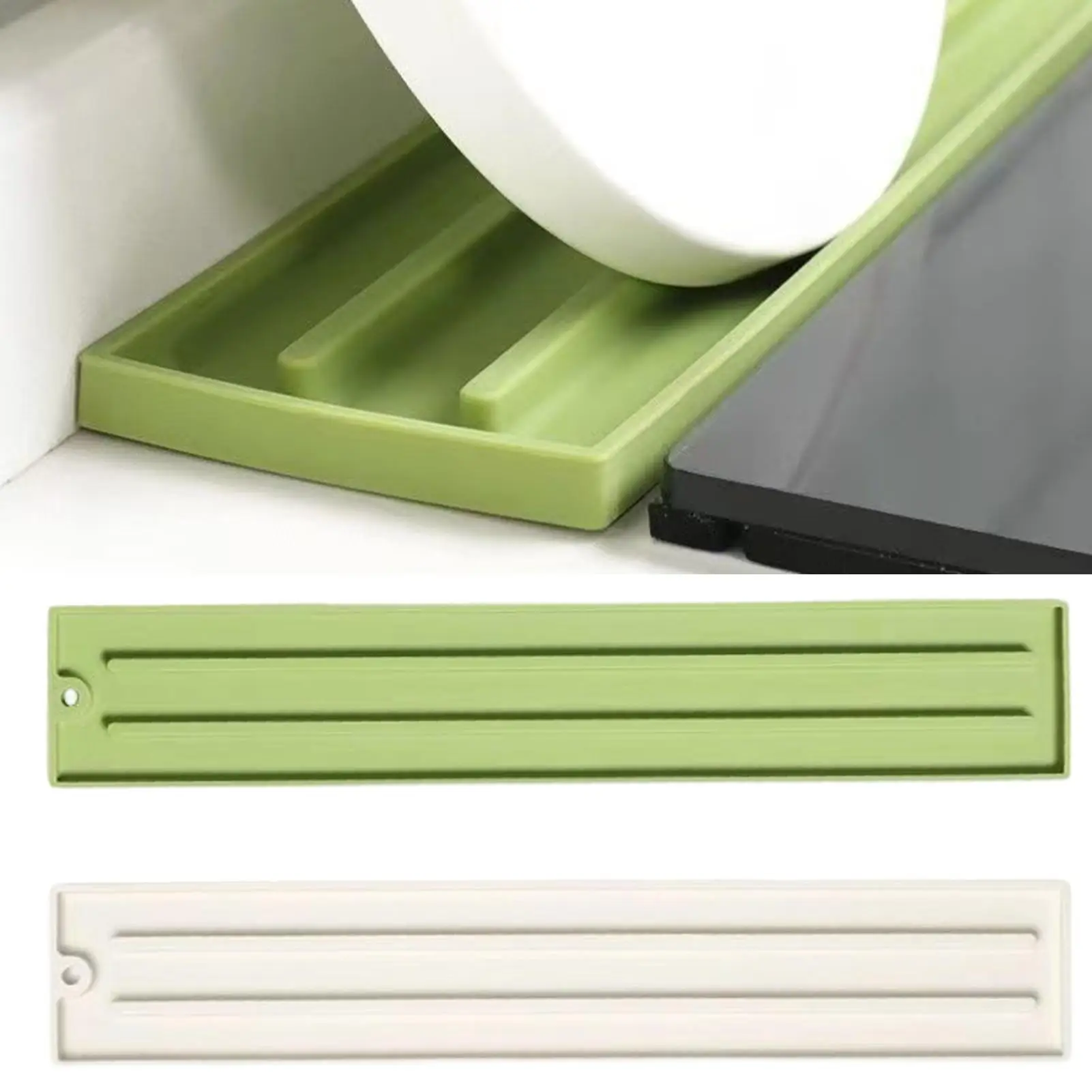 Dish Drainer Mat Anti Slip Sink Tray Kitchenware Protection Mat Drainer Accessories Pot lid mat Organizer Dryer Protective Pad