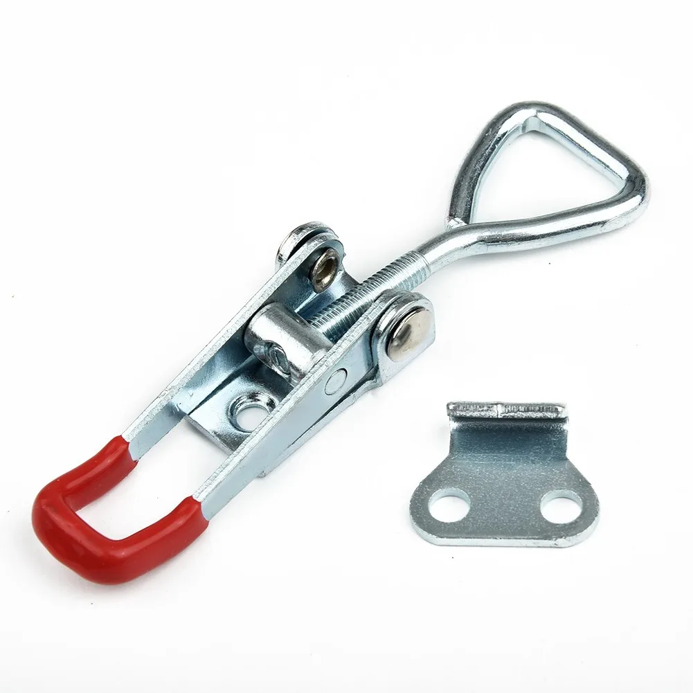 

1pc Adjustable Cabinet Toolbox Toggle Catch Latch Lock Hasp Quick Release Push Pull Hardware Clamp Metal Buckle