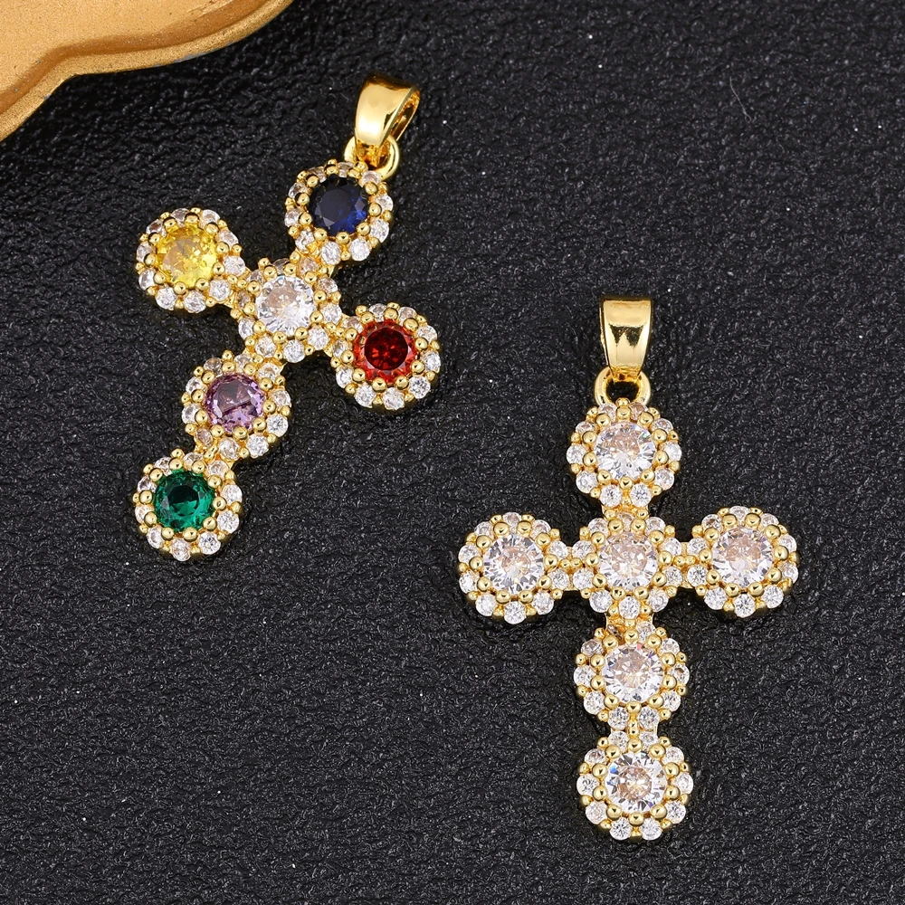 22 Breloques Mauvais œil Plaqué Or 18k - Pour Bijoux DIY - Forme Soleil Strass