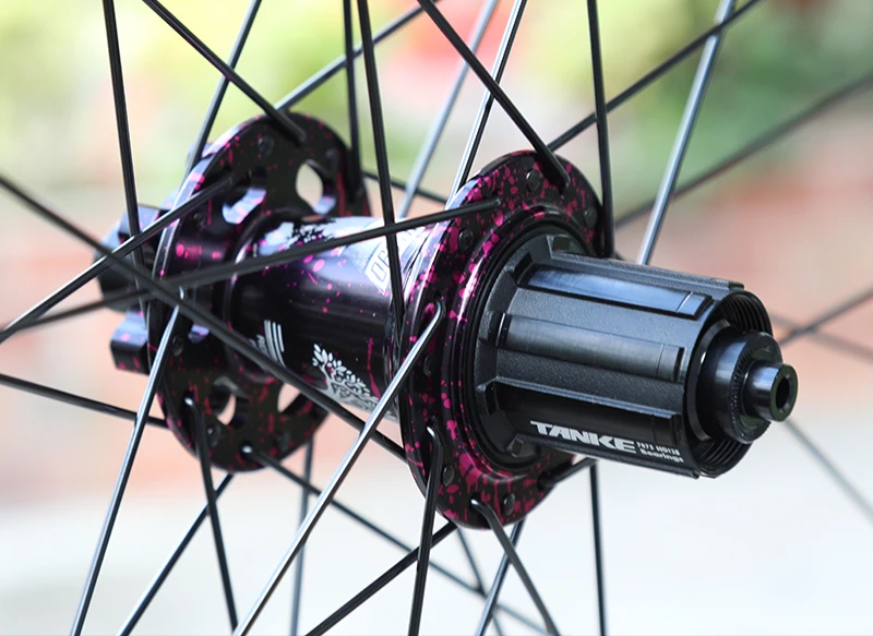 TANKE 120 Click Nabe 6 Lager Mountainbike MTB Nabe Vorne Hinten 32 36 Löcher QR Steckachse Austausch Scheibenbremse Fahrradnaben HG MS – Detail 15