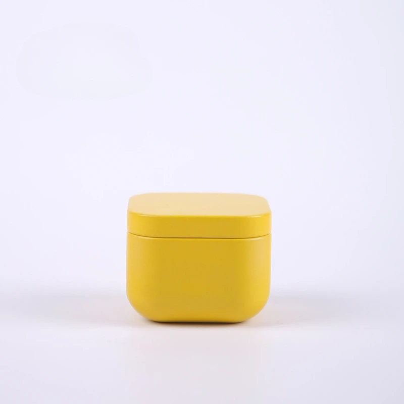 1pc Tea Can Portable Mini Iron Box Small Sealed Can Small Tea Can Empty Can