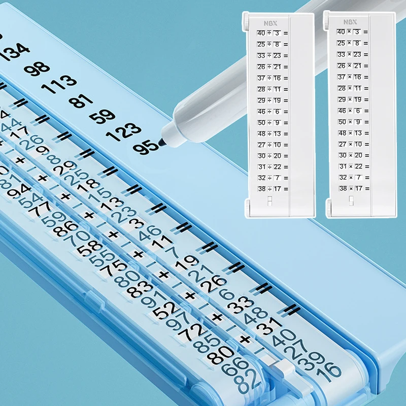 

Pocket Chart Mathematical Arithmetic Roller Board Problem Setting Tool Teaching Addition Subtraction Multiplication Division