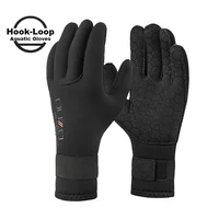 Hook-loop Neoprene Diving Gloves, 3mm & 5mm, Anti-slip, Ideal for Diverse Aquatic Adventures from Snorkeling to Kayak Paddling 1