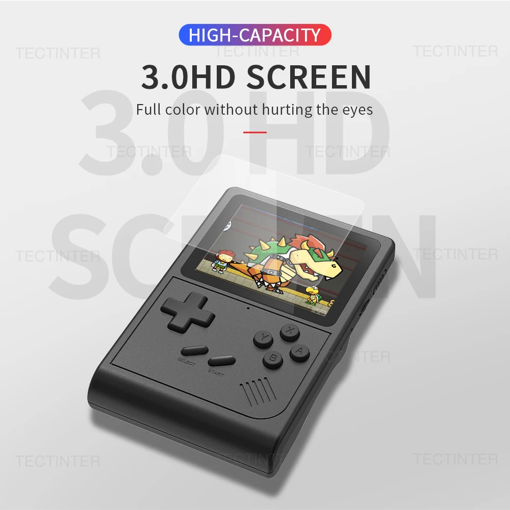 GB300 3.0 インチ画面ハンドヘルドゲームコンソールプレーヤー