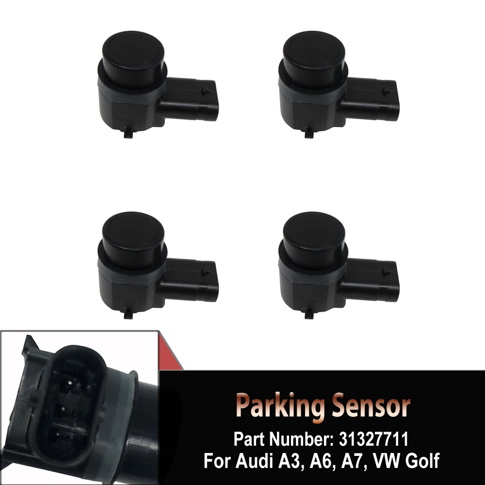 

Датчик парковки заднего хода 1T0919297A PDC для Audi A3, A6, A7, VW Golf Passat Touran Seat Skoda 31327711, 4 шт.