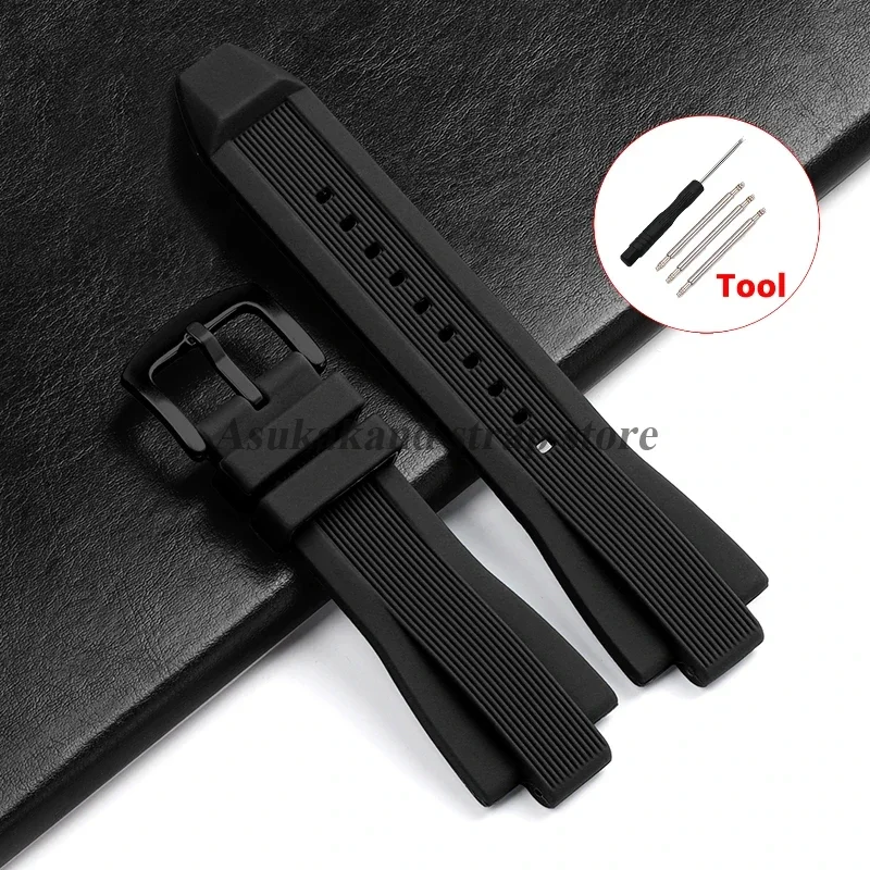 Men's Silicone Watch Strap - Soft Replacement Band