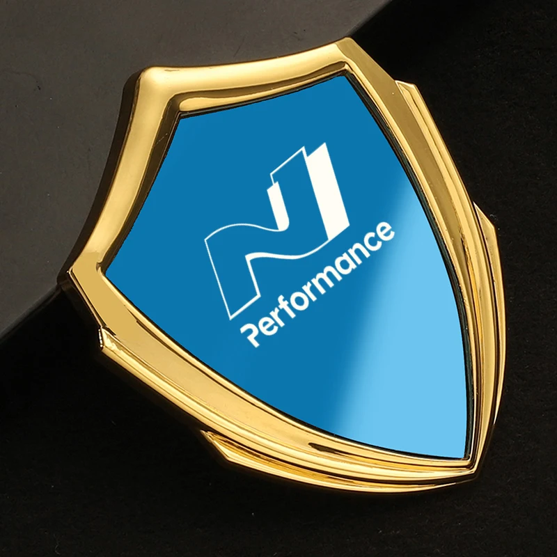 Adesivi Per Emblema In Metallo 3D Per Auto N Performance N Accessori Nline Per Hyundai Tucson Kona Sonata Veloster I30 I20 Elantra