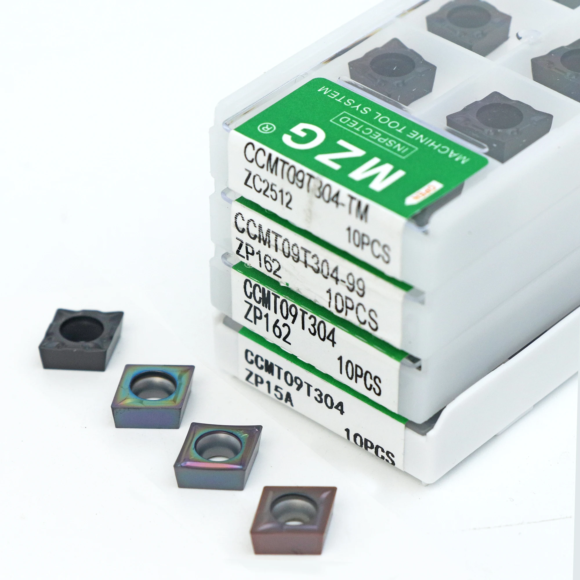 MZG 10pcs CCMT09T3 CCMT0602 CCMT1204 CNC Cutting Tools Machine