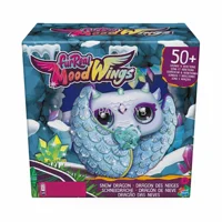FurReal Friends Moodwings Snow Dragon Cute Electronic Interactive Pet Children's Toy with 50+ Sounds & Reactions Collection Doll 1