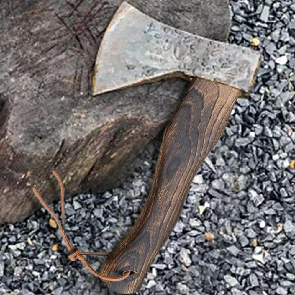 Description Picture 5 of itemAx Handle Comfortable Hatchet Handle Replacement Short Hatchet Ax Handle Ergonomic Axe Handle Wood Replacement Handle For Camp