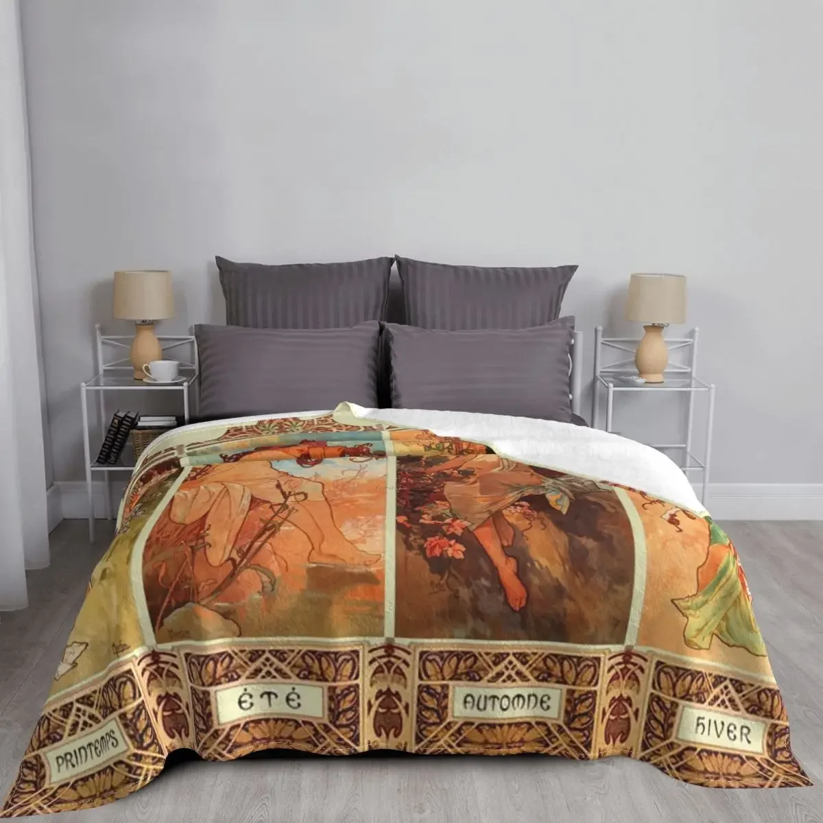 Alphonse Mucha ����� ���� ������ ���, ��Ƽ�� �Ƹ��ٿ� ���� ���, ħ�� ����, �ſ� ������ ħ�� ����