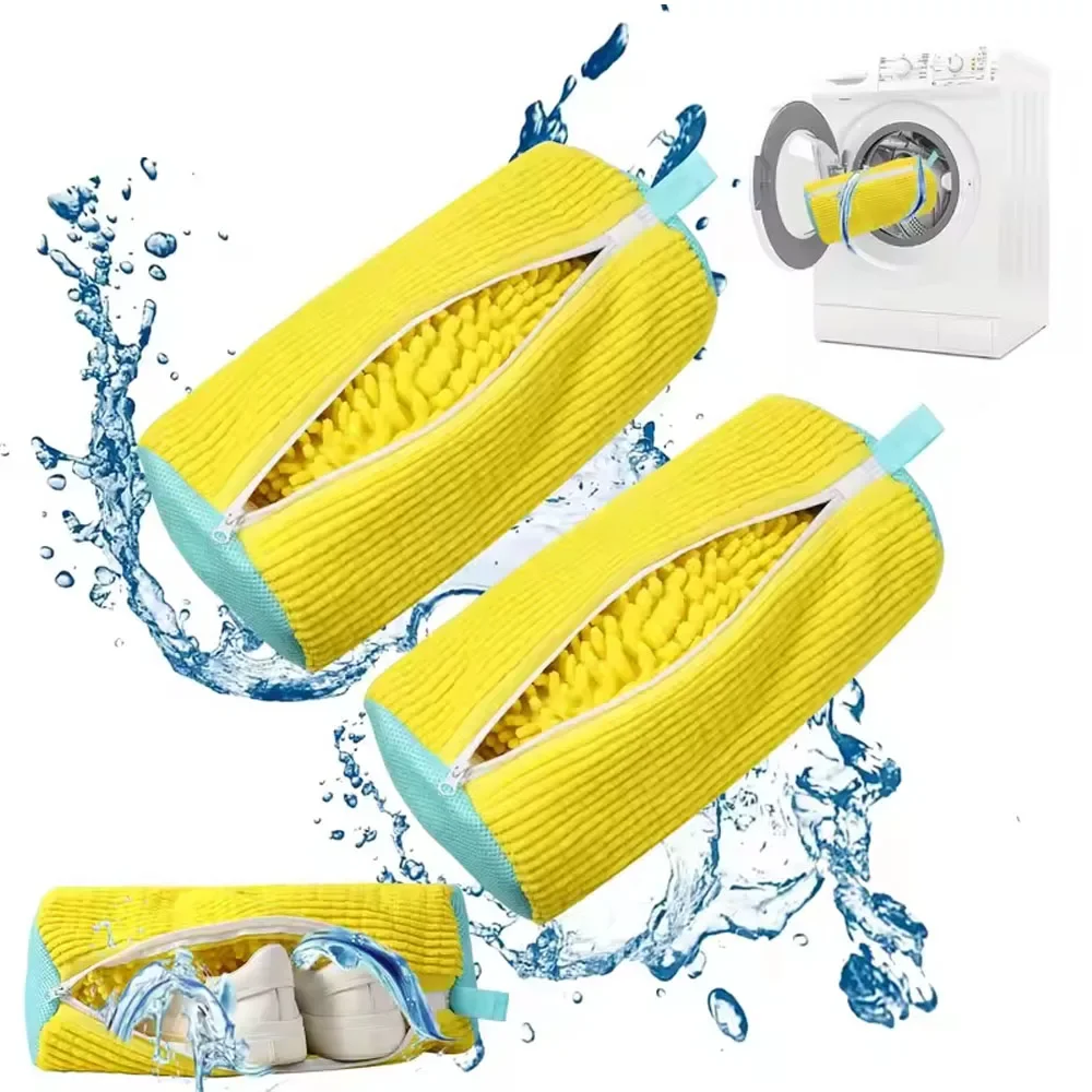 Polyester Nylon Shoe Laundry Bags for Sneakers Travel Storage