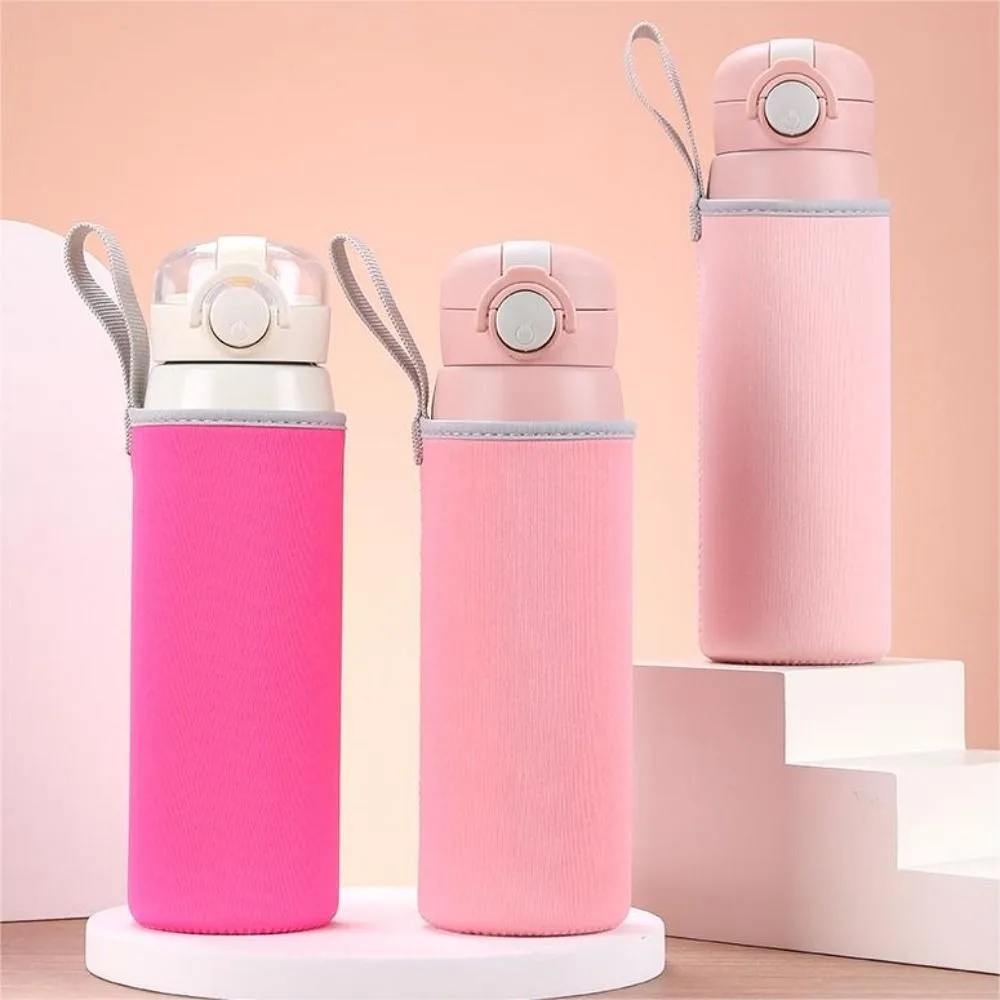 

Collapsible Vacuum Cup Insulator Sleeve Neoprene Insulated Water Bottle Carrier Anti-fall Elastic Insulator Bottle Sleeve Bag