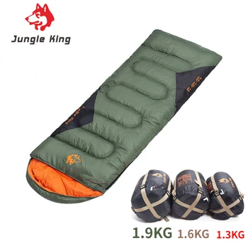 JUNGLEKING 캠핑 침낭, 초경량 방수, 4 계절 따뜻한 봉투, 야외 하이킹용 배낭 여행 침낭, CY0904