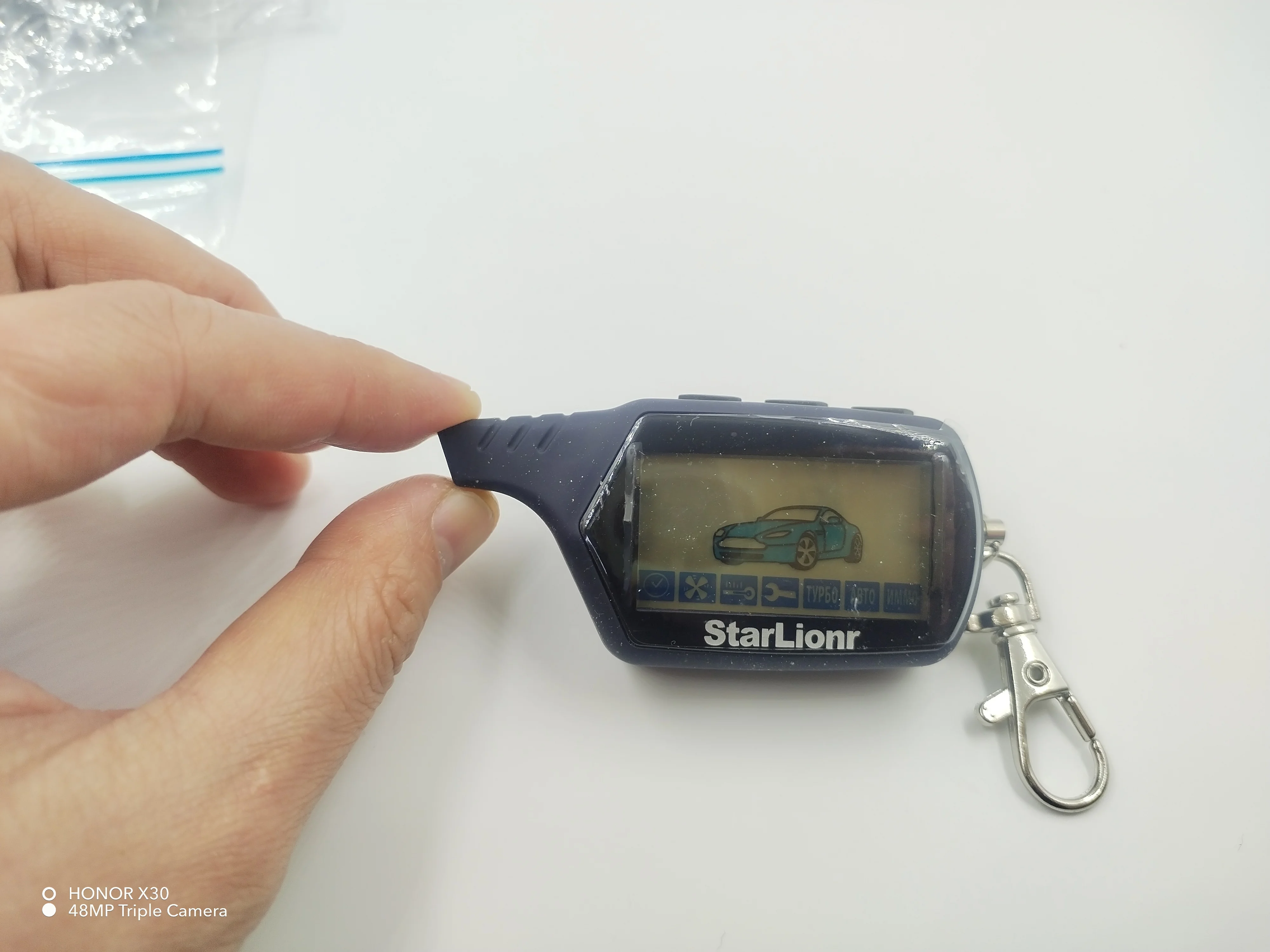 Starline-A91W-2-way-LCD-Remote-Control-Key-For-Russian-Vehicle-Security ...