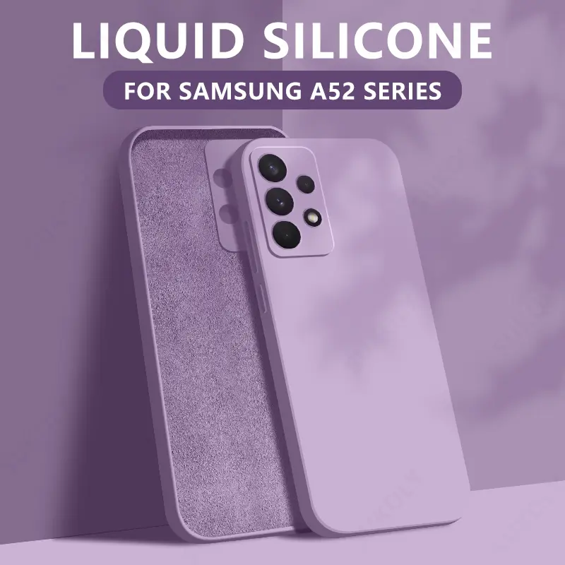 Liquid Silicone Case For Samsung Galaxy S24 S25 FE S26 S23 S22 Ultra Plus S25 Edge A57 A37 A56 A17 A16 A36 A54 A55 5G Soft Cover - Image 7