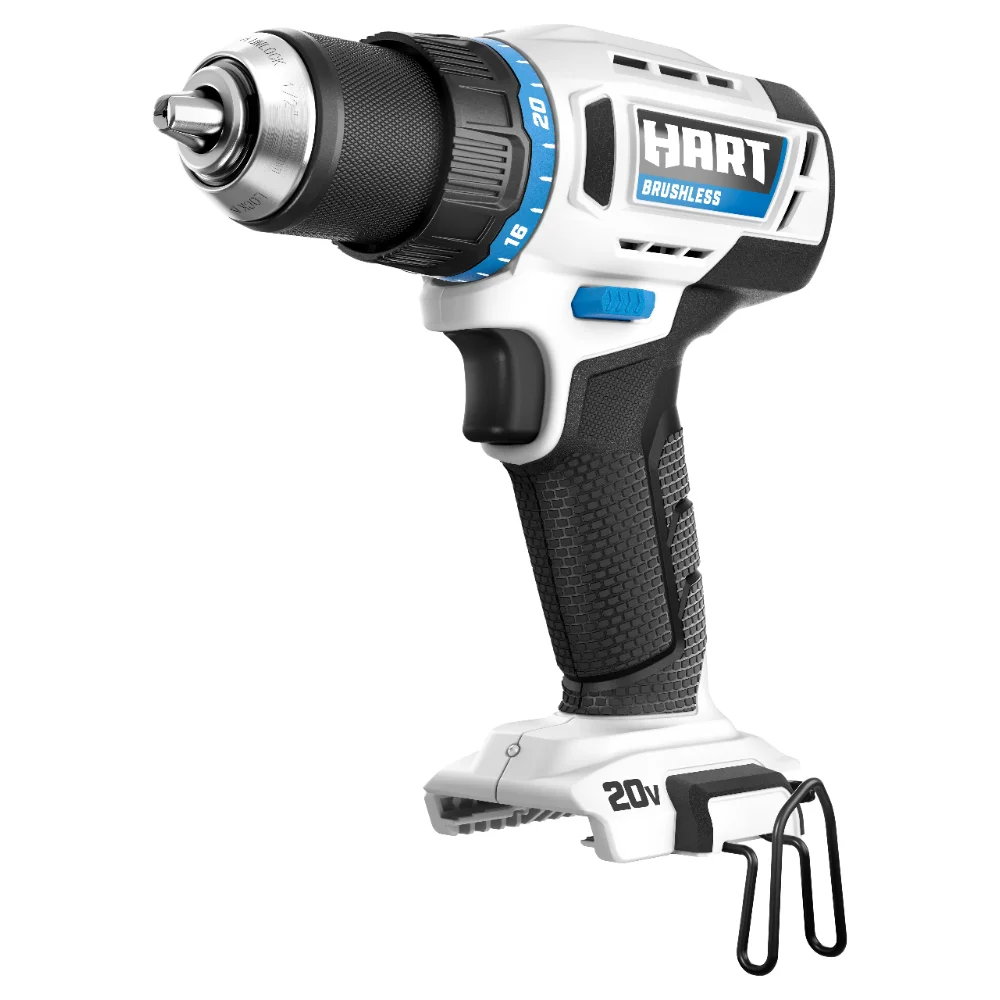 

NEW HART Cordless 20-Volt Brushless 1/2-inch Drill/Driver (Battery Not Included)