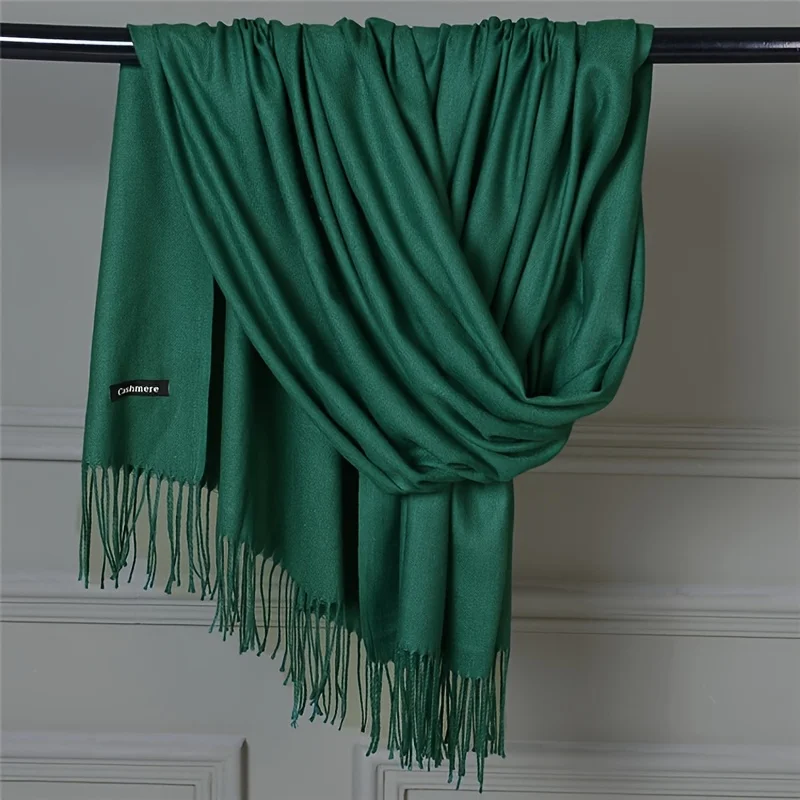 thumbnail image 1 of Bufanda de gran tamaño con patrón geométrico, elegante, versátil, suave y cómoda, para otoño e invierno, transpirable, resistente al frío, 1 of 4