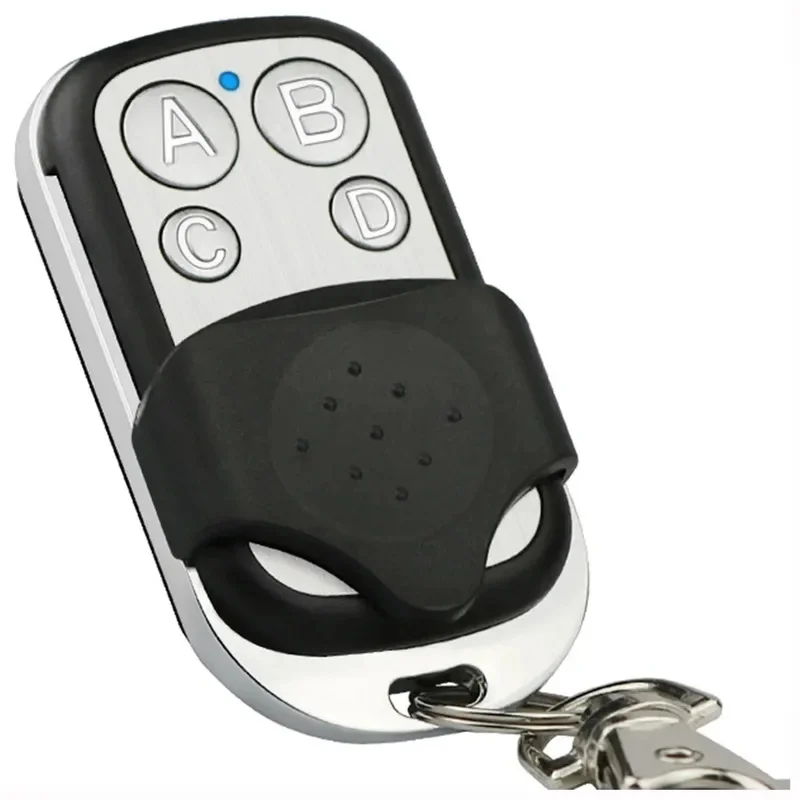 1-10pcs 4CH Remote Control Duplicator Key Fob Distance Remote Control 433.92MHZ Clone For Garage Door Gate With 12V 27A Battery
