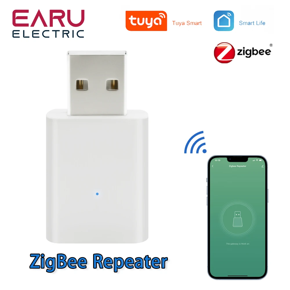 Tuya ZigBee Signal Repeater USB Signal Amplifier Extender ZigBee Gateway  Smart Home Devices Smart Automation For Smart Life - AliExpress