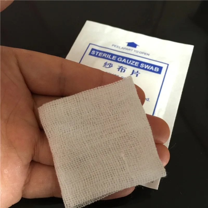 100pcs/lot Baby Gauze Wound Care Supplies Cotton First Aid Waterproof Dressing Patches Kids Bandaids Bandage Tiras