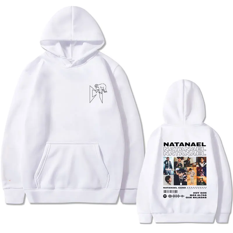 Singer Natanael Cano Corridos Tumbados CT Sloth Graphic Hoodie Men Women Hip Hop Oversized Sweatshirt Male Fleece Cotton Hoodies