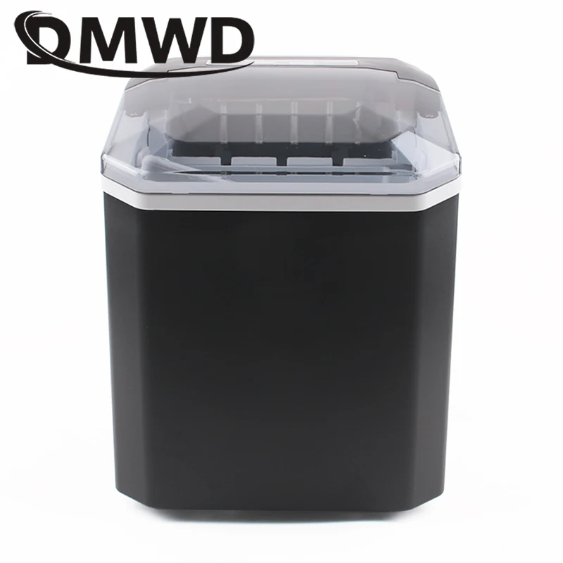 Portable Automatic Electric Ice Cube Maker Mini Bullet Round Cylindrical Ice Making Machine 12kgs/24H Bar Coffee Shop EU US Plug 3