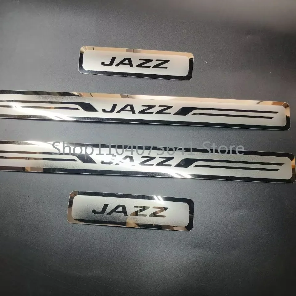 GRONGU Car Kick Plates, Stainless Steel Car Door Sill Protector