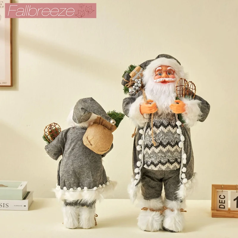 

Santa Claus Doll 2024 Christmas Decorations Christmas Ornaments 60cm Xmas Santa Decor Christmas Gift New Santa Claus Decortaion