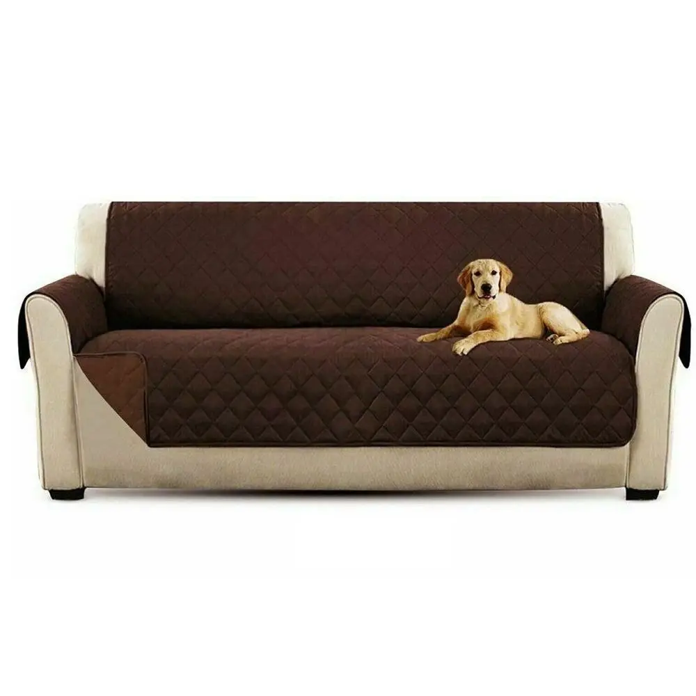 thumbnail image 1 of Funda protectora impermeable para sofá, Cubierta acolchada antidesgaste para perro, mascota, niños, sillón reclinable, muebles, 1/2/3 asientos, 1 of 5