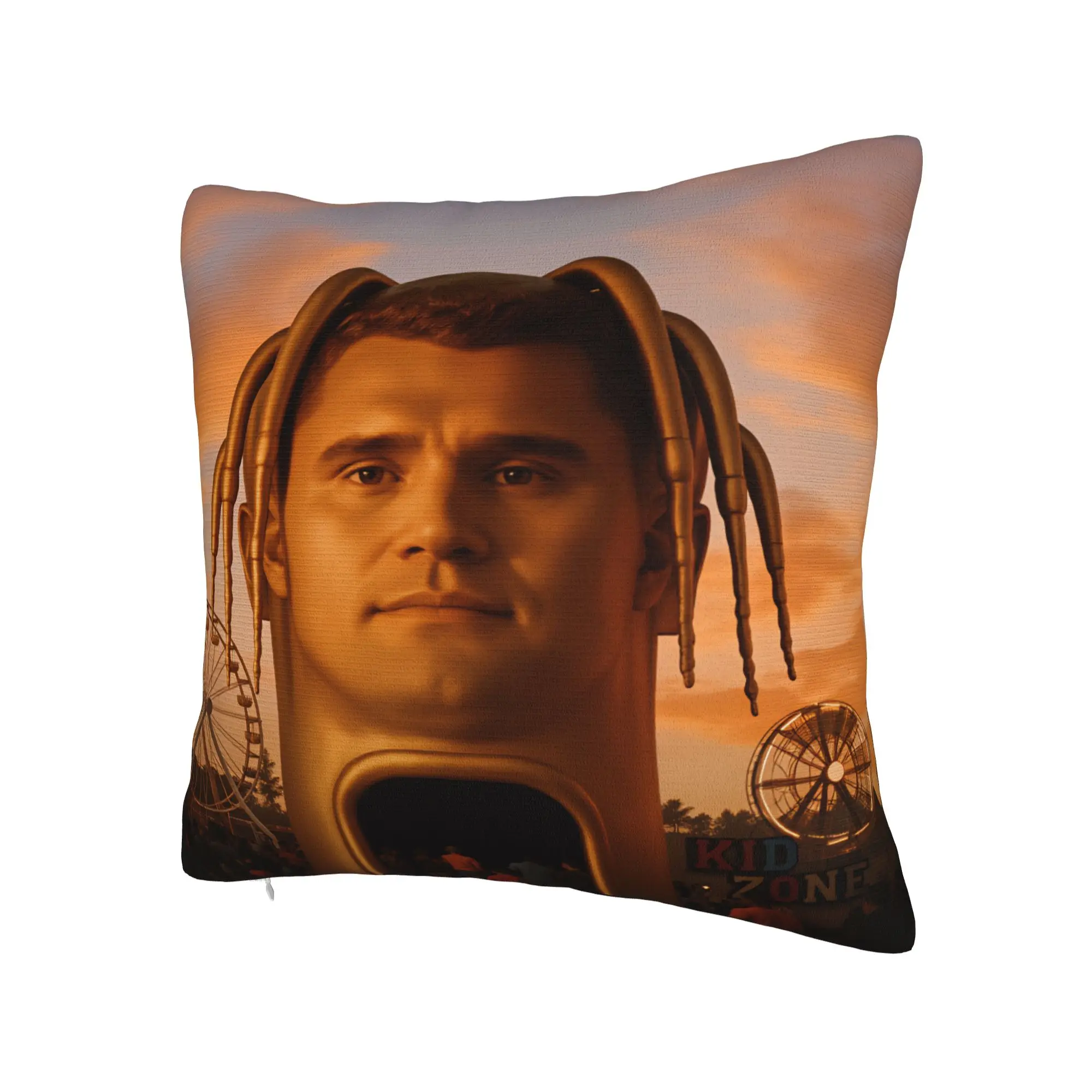 Lustiger Charlie Kirk Angelic Advocate Kissenbezug, individueller Kissenbezug, neuartiger Kissenbezug für Sofa, Heimdekoration – Detail 3