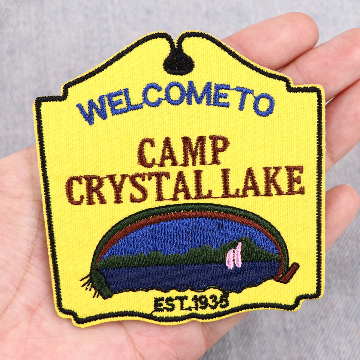 Термоклейкие нашивки с ужасным фильмом, нашивки для одежды, вышитые нашивки на одежду, Декор, нашивка на Хэллоуин, пришивная наклейка с аппликацией