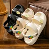 New Trend Cartoon Design Summer Non-slip Soft Sole Slides Lithe Seabeach Sandals Women Casual Slippers Ladies' Home Flip Flops 2