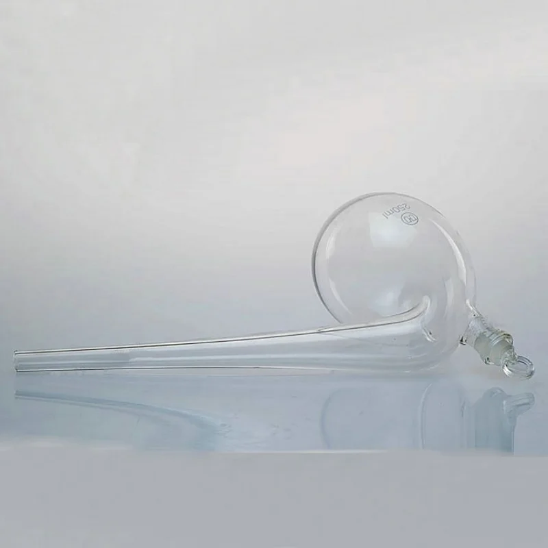 Lab Glass Retort Flask 1Pcs/lot 125ml 250ml 500ml 1000ml