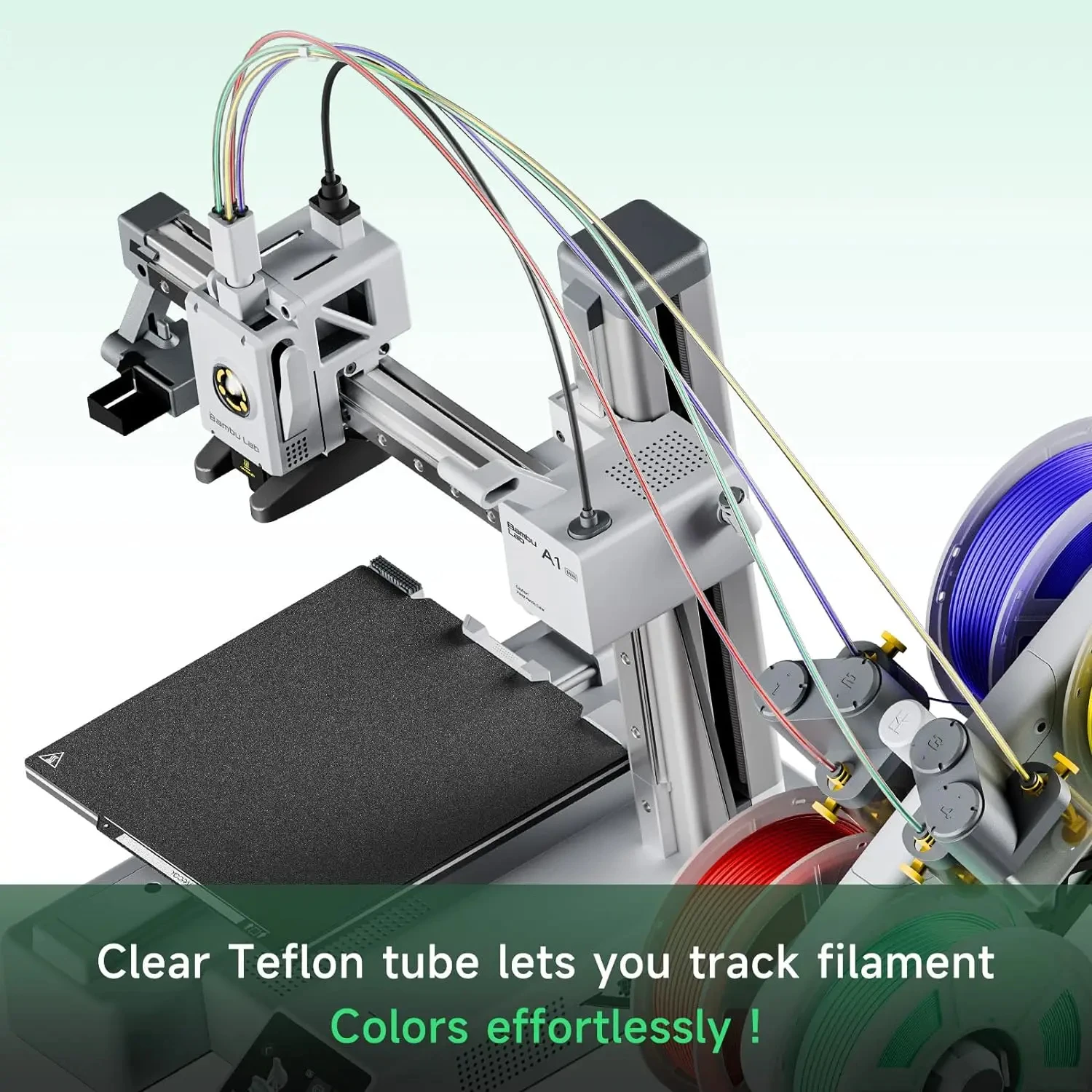 High-Quality 2.5mm ID x 4mm OD PTFE Tube for Direct Drive Extruder 3D Printers