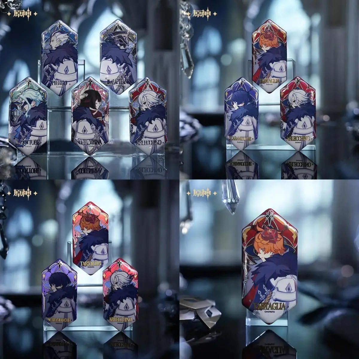 [Official Merch] in Stock Genshin Impact Frost and Flame Series Fatui ...
