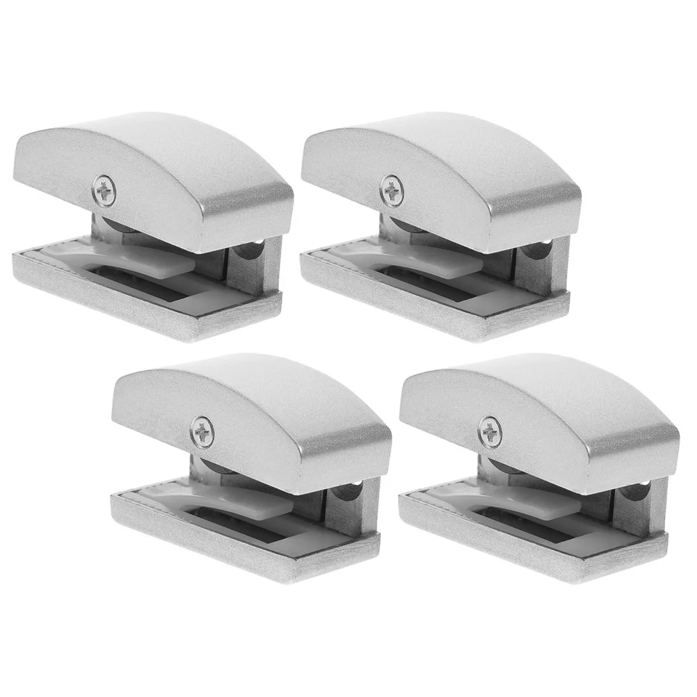 

4pcs Shower Door Guide Adjustable Shower Door Track Shower Door Bumper