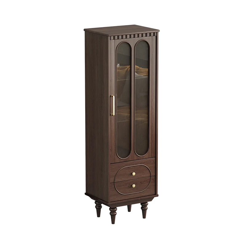 

Боковой шкаф для телевизора, простой винный шкаф в стиле ретро, шкаф для гостиной в маленькой квартире