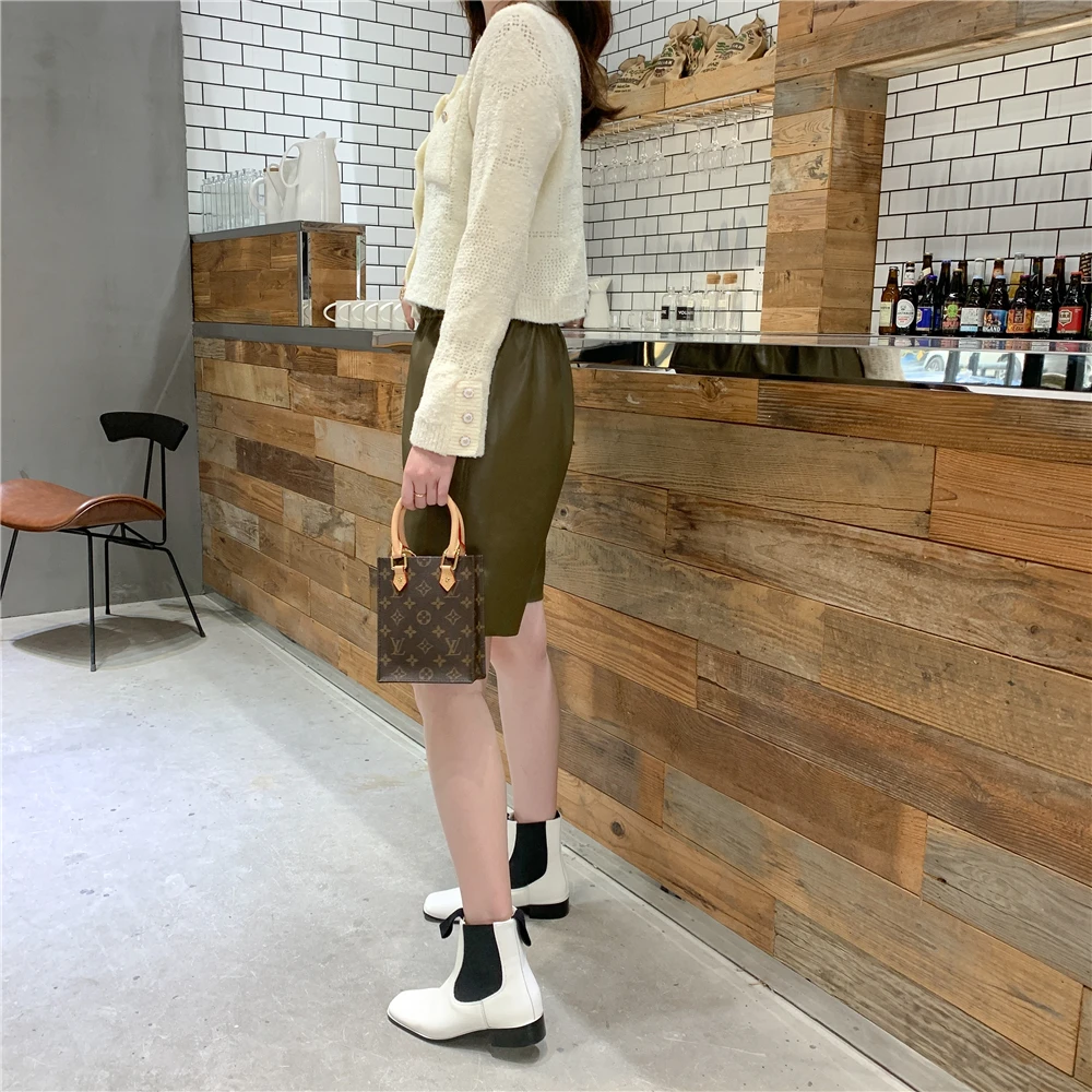 womens clothing Pu Leather Shorts Women 2022 Spring Summer High Waist Loose Wide Leg Pants Outerwear E Girl Streetwear Casual Sweatshorts bike shorts