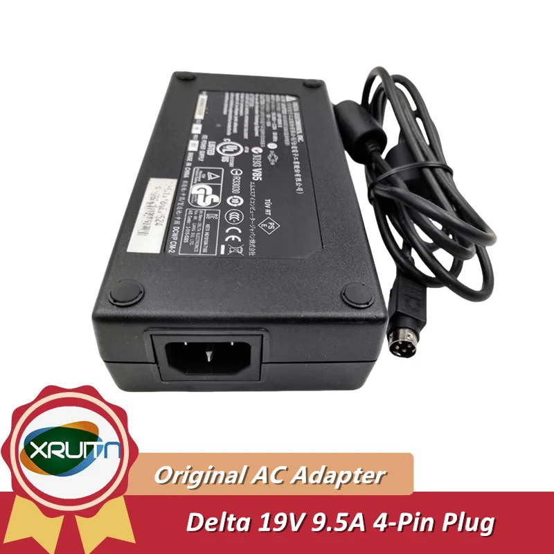 

Original DELTA ADP-180HB B 180W 4PIN (Din) ADP-180EB D AC Adapter Power Supply Charger Genuine