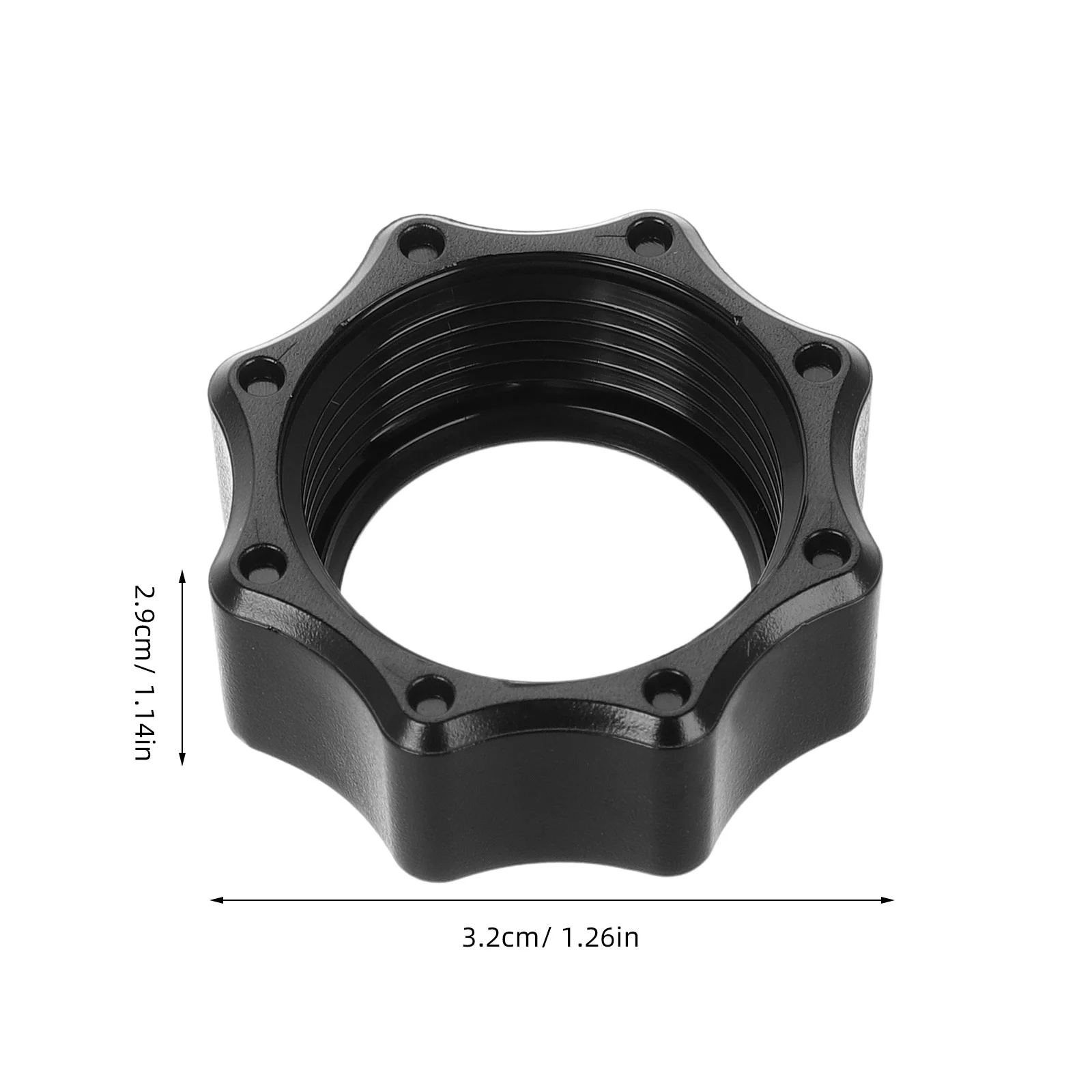 15 Pcs Car Wireless Charging Nut Accessories Mount Screw-On Head Automotive Bracket Holder Ball-Joint Fixed Adapter