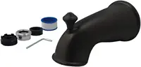 BRASS K1275A5 6-Inch Universal Diverter Tub Spout, Oil Rubbed Bronze 1