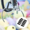 20 Pcs Claw Machine Mini Clip Rubber Cover Gaming Protector Sleeve Parts Vending Machine Claw Protector for Kids Black Child 3
