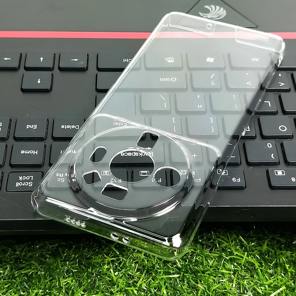 Per Xiaomi 12 12S Ultra Case Crystal Hard Pc Clear Case Camera Protect Back Full Cover