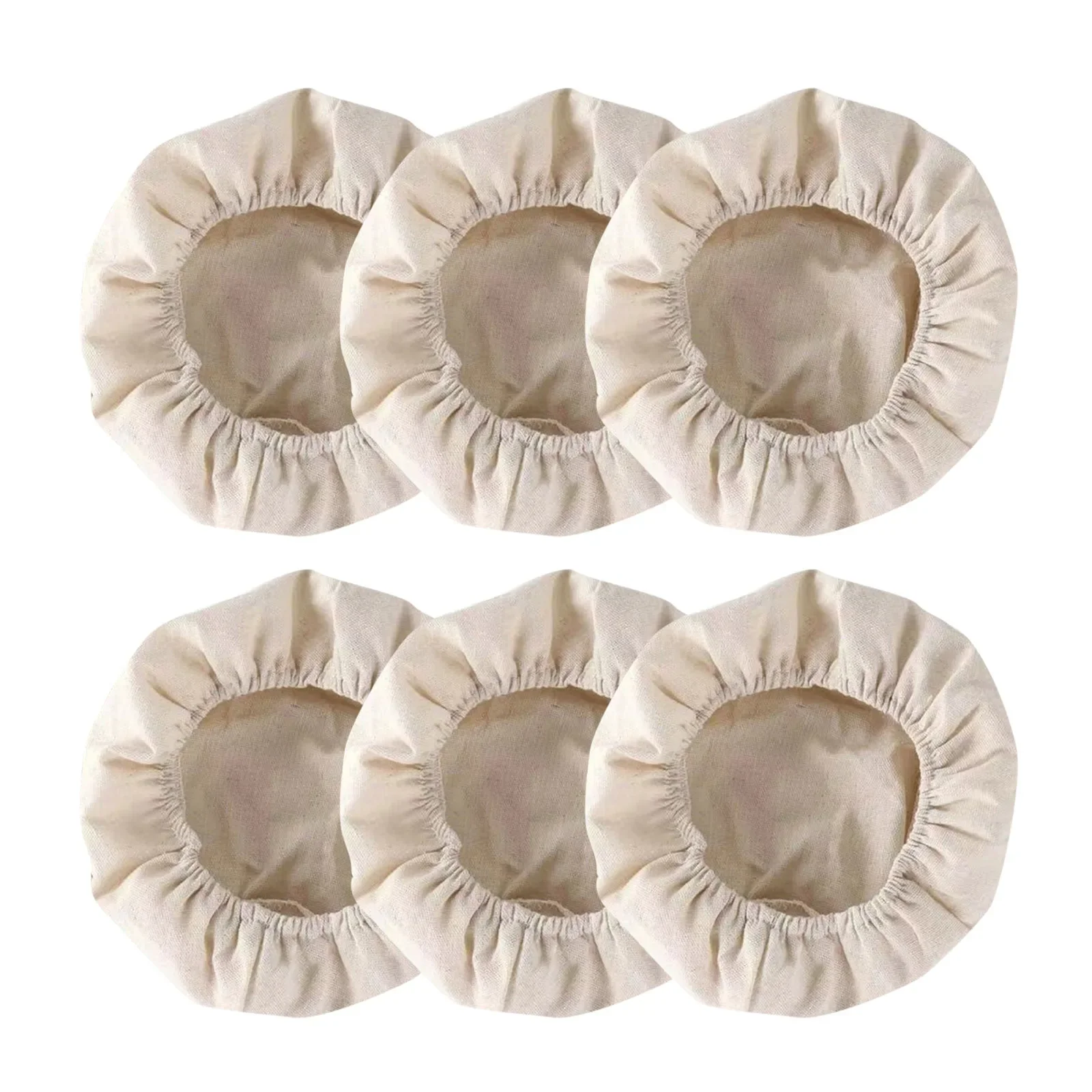 6 Pack 9 Inch Round Bread Proofing Ba_sket Cloth Liner Sourd_ough Banneton Proofing Bas_kets Small Dining Table Set For 4 Teal