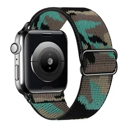 Adjustable Elastic Nylon Strap - Series 2024 S10 46MM (7 Camo)