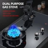Embedded Gas Stove with 2 Burner Household Natural Gas Automatic Flameout Protection Gas Cooker 1