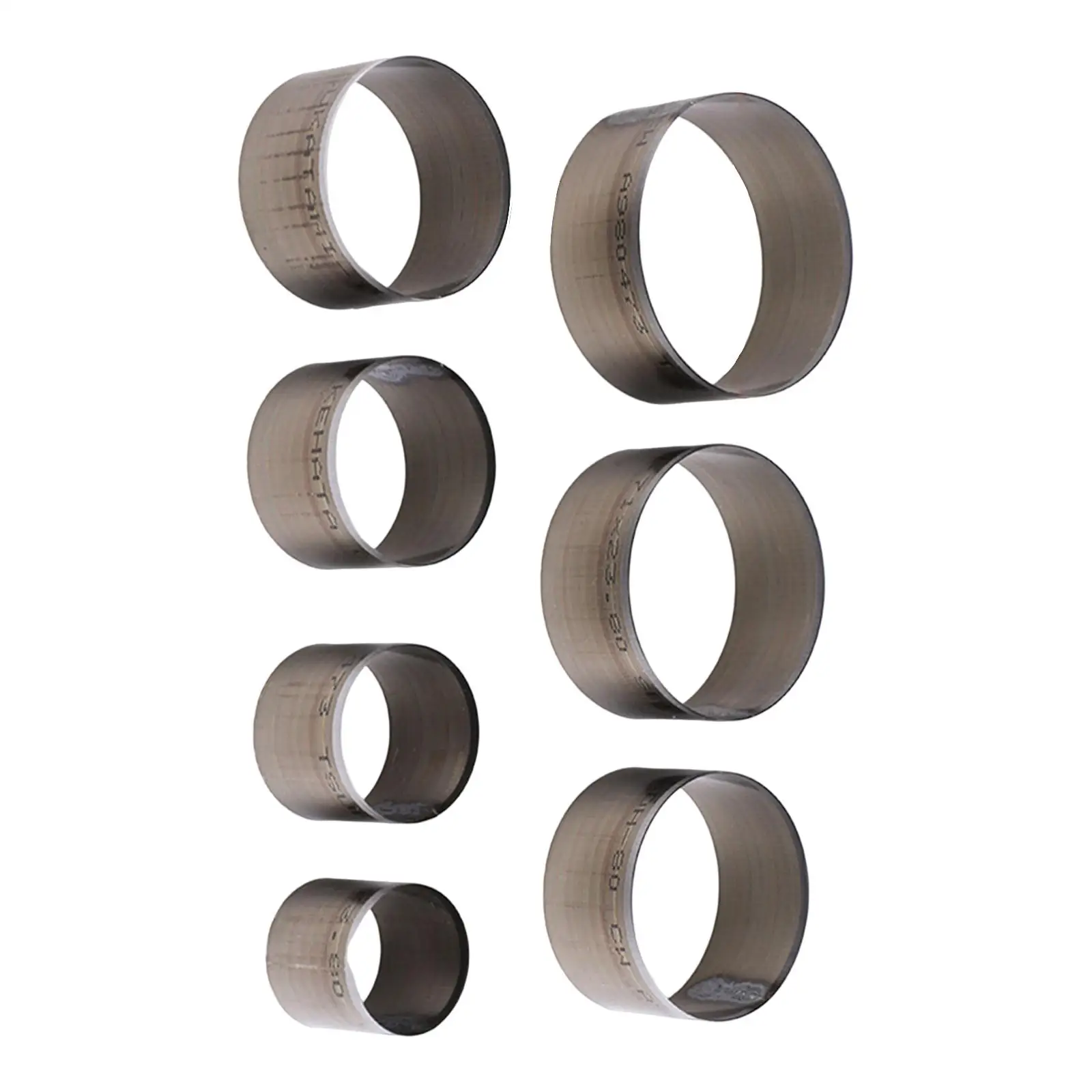Leather Cutting Dies Shapes 25mm 30mm 35mm 40mm 45mm 50mm 55mm Leather Hole Punch Die for Handmade Craft 7 Pieces